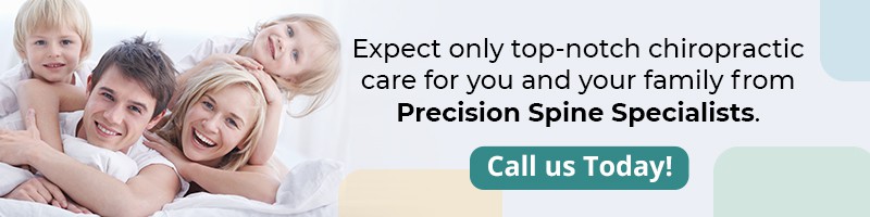 Expect only top-notch chiropractic care for you and your family from Precision Spine Specialists. Call us Today!